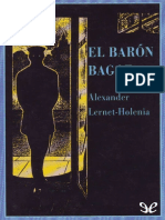 Alexander Lernet Holenia - El Barón Bagge