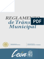 Reglamento de Transito Municipal