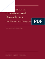 Victor Prescott, Gillian D. Triggs - International Frontiers and Boundaries - Law, Politics and Geography (2008) PDF