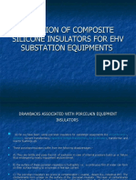 Adoption of Composite Silicone Insulators For Ehv Substation Equipments