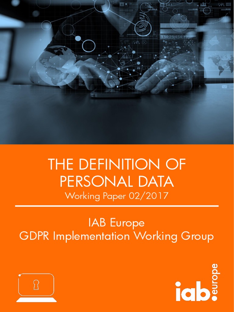 IAB Europe GUIDANCE Understanding the definition of personal data