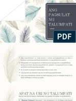 Fil Report Talumpati
