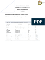 Military Technological College MTCC3006 Introduction To Civil Engineering Week 10: Dimensional Analysis Vocabulary