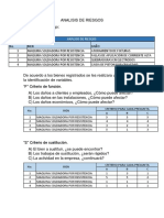 Analisis de Riesgos