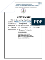 Certificate: Soundarya Institute of Management and Science