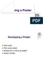 Developing a Poster