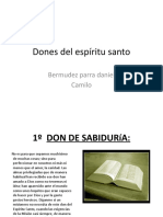 Dones del espíritu santo