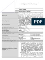 Filgrastim PK PD Study