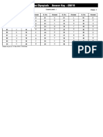 Class 5 IOM Answer Key Set CC 2018