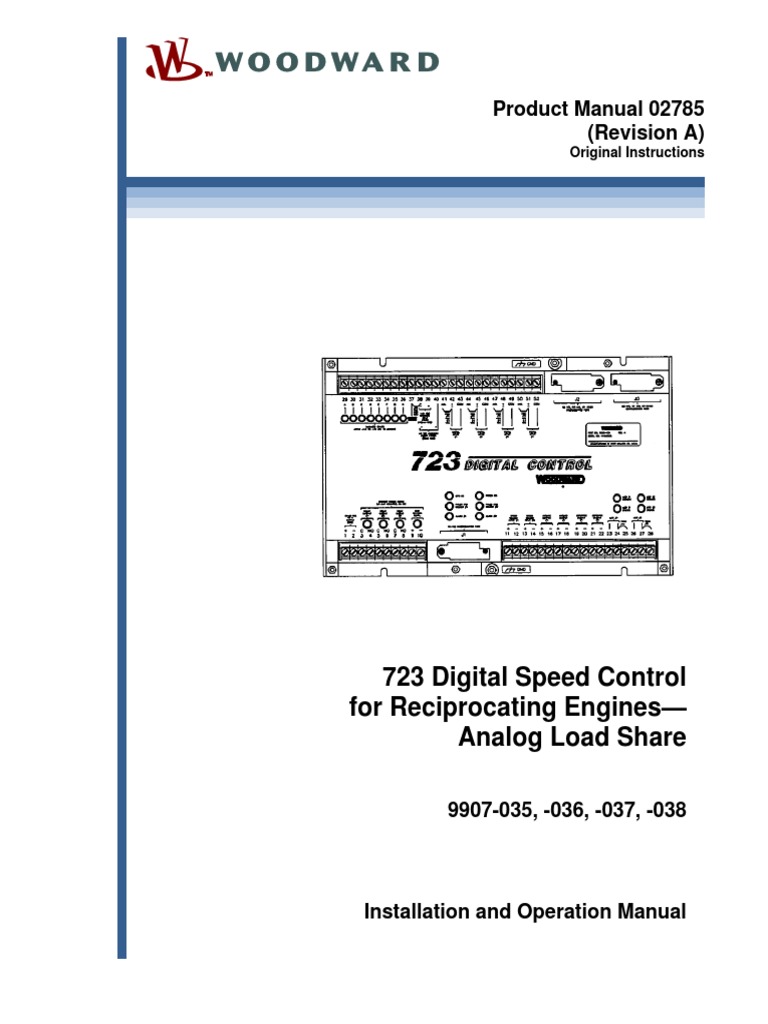 723 Digital Speed Controller | PDF | Coaxial Cable | Power Supply
