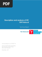 Description and Analysis of IEC 104 Protocol: Petr Matoušek