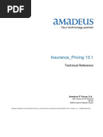 Amadeus TechRef Insurance Pricing 13.1 002