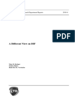 A Different View On DIF: Measurement and Research Department Reports 2010-4