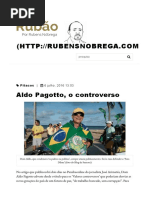 Aldo Pagotto, o controverso - Blog do Rubão