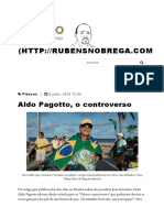 Aldo Pagotto, o controverso - Blog do Rubão