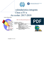 Planificare Clasa a4 a 2018-2019