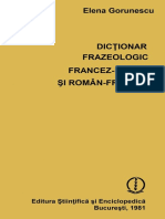[Curs de franceza] Elena Gorunescu - Dicționar frazeologic francez-român și român-francez (1981, Științifică și enciclopedică).pdf