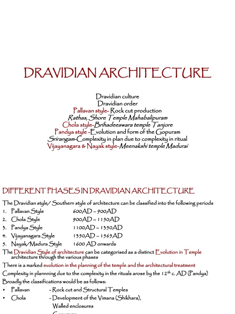 Dravidian Arch. | PDF | Column | Religious Architecture