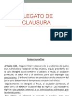 Alegato de Clausura