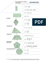 Formulario de Geometría