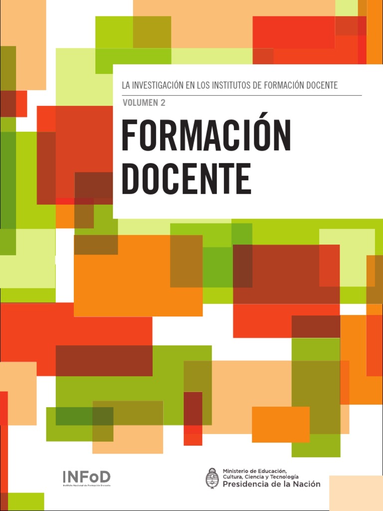 Volumen 2 - Formación Docente | PDF | Maestros | Plan de estudios