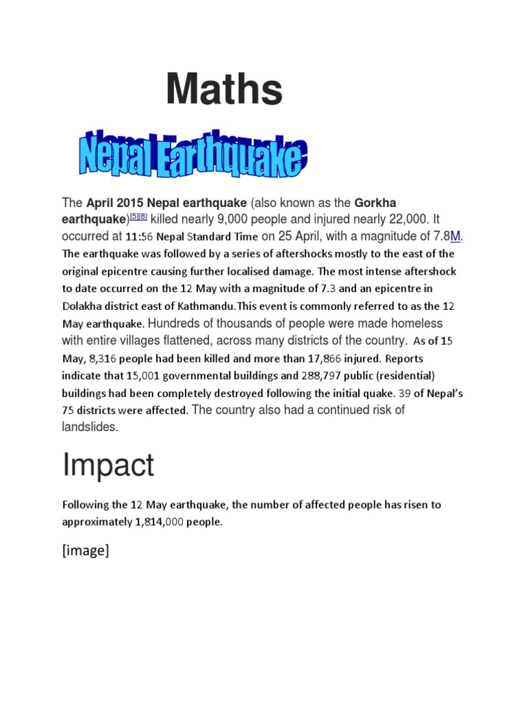 Maths Pdf Natural Disasters Vortices