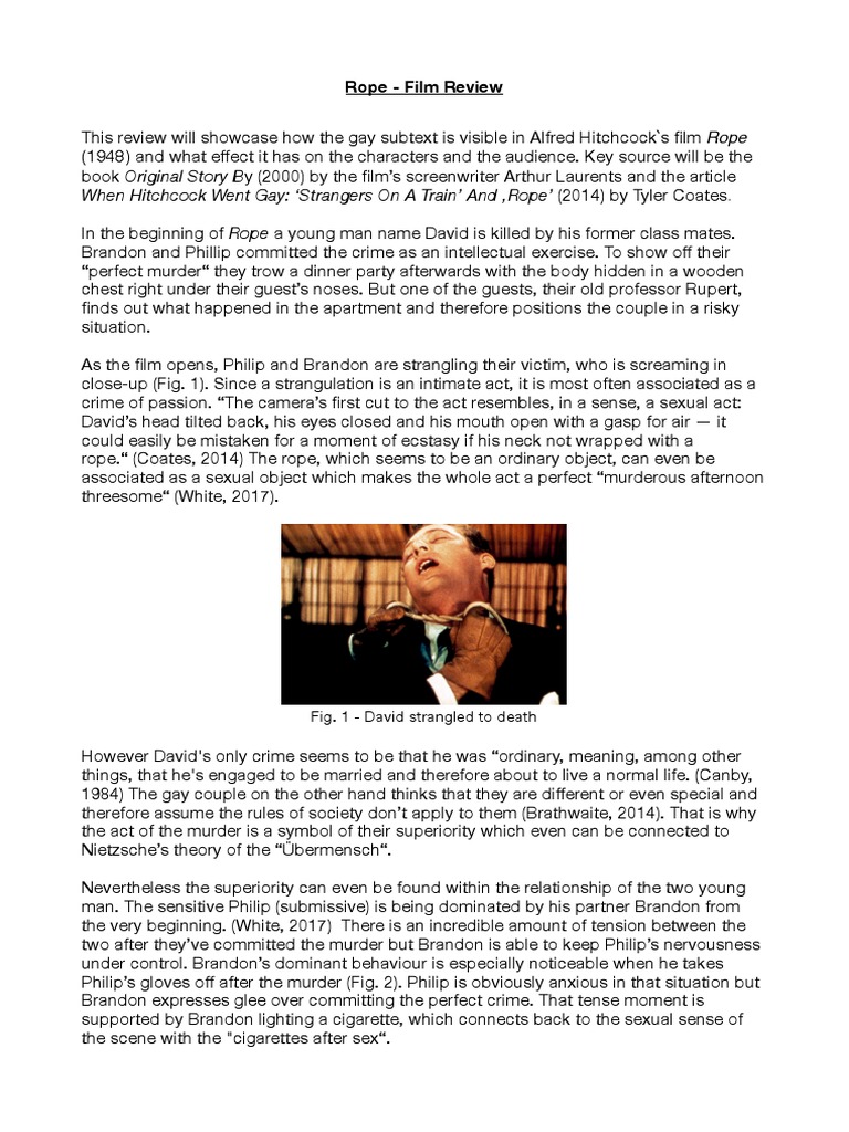 Rope Film Review PDF