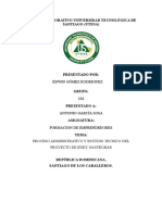 (Individual) Proceso Administrativo y Estudio Tecnico Del Proyecto Edwin Gomez 1-13-1562