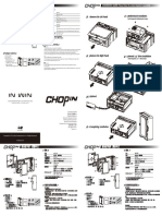 User Manual English Installation Guide: 1.remove The Left Panel 2.motherboard Installation