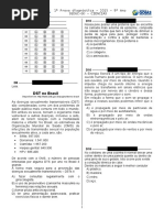 1ª P.D. - 2015 (Ciências 9º Ano) - BLOG Do Prof. Warles