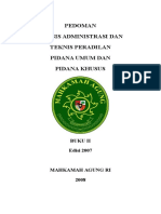 Buku II Mahkamah Agung - Pidana Umum Dan Pidana Khusus