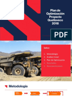 Optimización Quellaveco - Análisis PDF