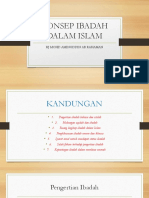 Topik 3 - Konsep Ibadah Dalam Islam