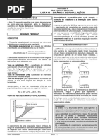 dinâmica de população