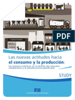 Nuevas Actitudes Hacia El Consumo y La Producción