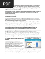 Corresponde a Un Reporte Detallado de Las Transacciones Correspondientes a Compras