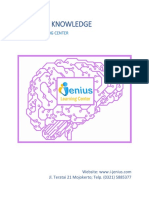 Product Knowledge I-Jenius Learning Center