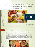 2. Caracteristicas Bromatologicas de Los Alimentos