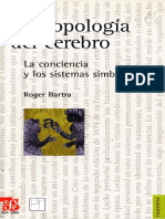 Antropologia Del Cerebro Bartra PDF