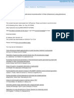 Testing the Accuracy of Microstructure Reconstruction in Three Dimensions Using Phantoms