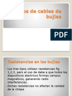 2.- Tipos de Cables de Bujias