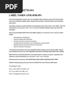 Ga Ribet 62812 8688 7982 Jasa Print Label Nama Undangan