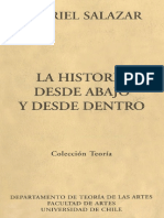 La historia desde abajo y desde adentro -  Gabriel Salazar, 1955-1985.pdf