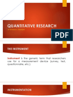 The Research Instrument PDF