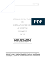 Jet Fuel Anti-Icing Inhibitor Standard