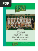 2008 Men's Basketball Media Guide