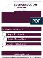 Teknologi Pengolahan Limbah