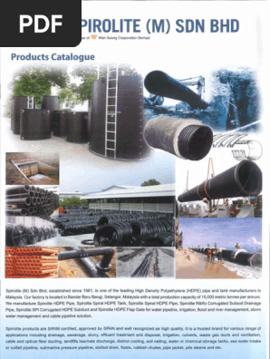 Spirolite Product Catalogue Pdf