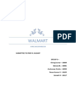 Walmart: Submitted To Prof R. Sugant