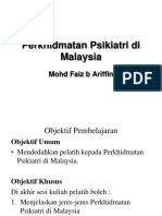 2.7.1B) Perkhidmatan Psikiatri Di Malaysia Faiz